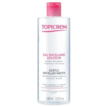 Topicrem Gentle Micellar Water Мицеларна вода за чувствителна кожа 400 мл