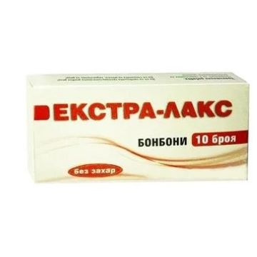 Екстра Лакс Бонбони със слабителен ефект без захар х 10 бр Pallas S.A.