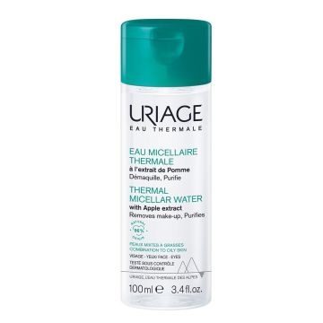 Uriage Eau Thermale Мицеларна почистваща вода за лице за комбинирана и мазна кожа 100 мл