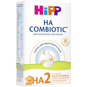 Hipp НА 2 Combiotic мляко за малки деца 6М+ 350 г