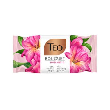 Teo Bouquet Romantic Твърд сапун с глицерин и аромат на орхидея 70 гр