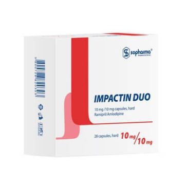 Импактин Дуо 10 мг/10 мг х 28 капсули Sopharma