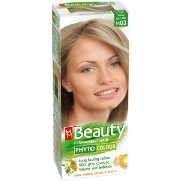 MM Beauty Phyto Colour Трайна фито боя за коса, М03 Пясъчно рус
