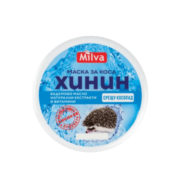 Milva Маска за коса против косопад с хинин 250 мл