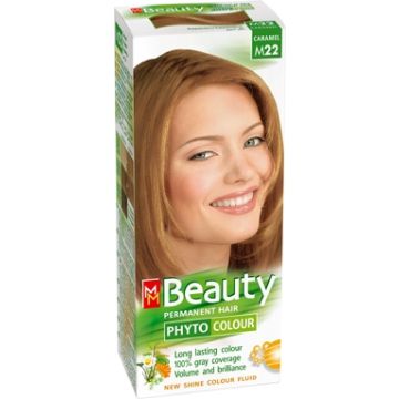 MM Beauty Phyto Colour Трайна фито боя за коса, М22 Карамел