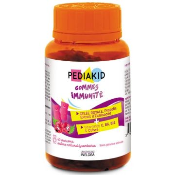 Pediakid Gommes Immunite Дъвчащи мечета за имунитет х60 бр