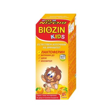 Biozin Kids Сироп с лактоферин за деца 0+ 100 мл BIOshield