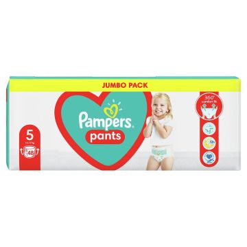 Пелени - гащички Pampers Pants Размер 5 Junior 48 бр