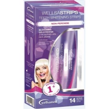 Wellsamed Избелващи ленти за зъби х14 броя