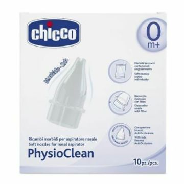 Chicco меки накрайници за аспиратор за нос х1 бр