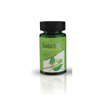 Gato 600 Котешки нокът 600 мг x 30 капсули Doleran Pharma