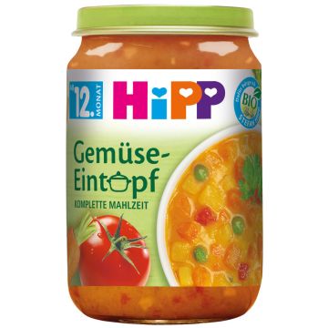 Hipp Био пюре зеленчукова яхния 12М+ 250 г