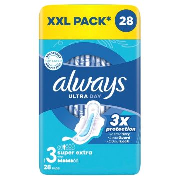 Always Ultra Дамски превръзки x  28 бр