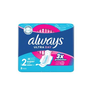 Always Ultra Day Дамски превръзки х 8 бр