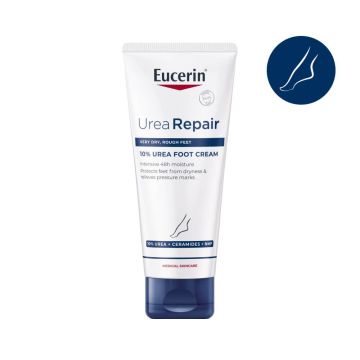 Eucerin Urea Repair Възстановяващ крем за крака 10% урея 100 мл