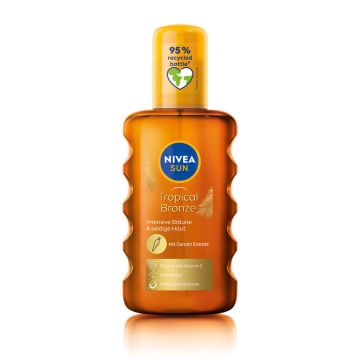 Nivea Sun Tropical Bronze Олио за тен с каротен 200 мл