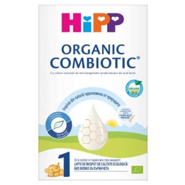 Hipp Organic Combiotic 1 мляко за малки деца 0-6М 300 г