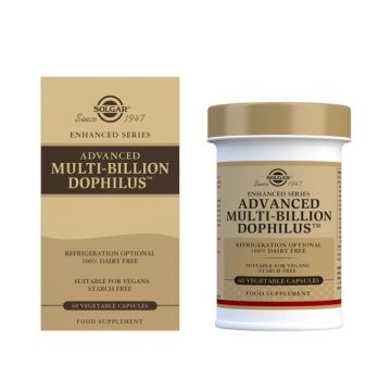 Solgar Advanced Multi-billion Dophilus Мулти билион Дофилус х60 капсули
