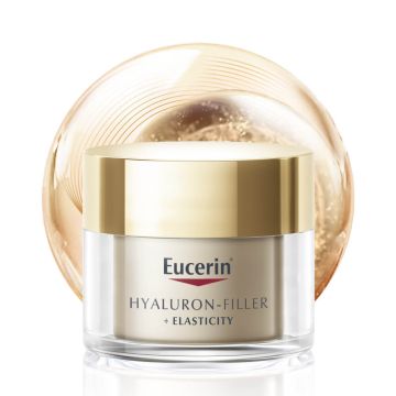 Eucerin Hyaluron-Filler + Elasticity Нощен крем за всеки тип кожа 50 мл