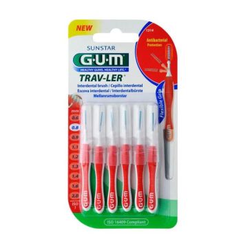 GUM Trav-Ler интердентална четка 0.8 мм х6 бр