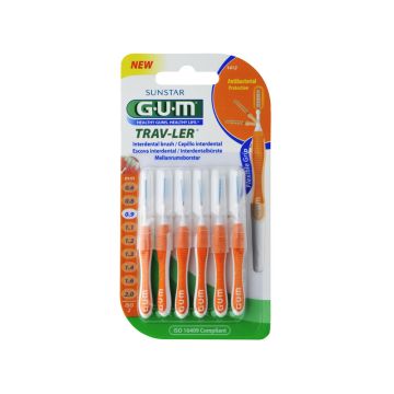 GUM Trav-Ler интердентална четка 0.9 мм х6 бр