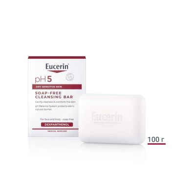 Eucerin pH5 Нежен дерматологичен сапун за лице и тяло 100 г