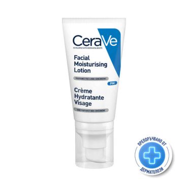 CeraVe Хидратиращ крем за лице за нормална към суха кожа 52 мл