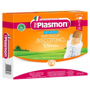 Plasmon Biberon Бишкоти за деца 4М+ 320 г