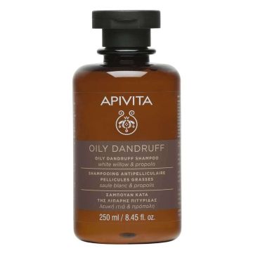 Apivita Holistic Hair Care Шампоан за мазен пърхот 250 мл