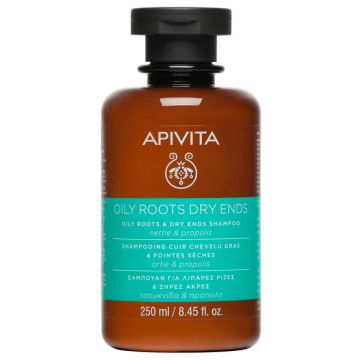 Apivita Holistic Hair Care Шампоан за коса за мазен скалп и сухи краища 250 мл