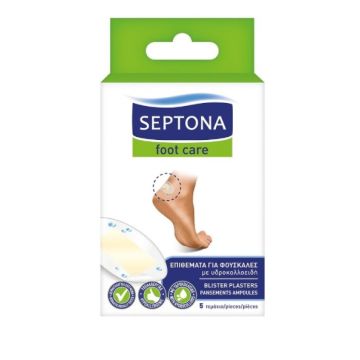 Septona Foot Care Водоустойчив пластир с хидроколоид 5 бр