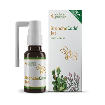 BronchoCode Jet Джет за гърло 20 мл Doleran Pharma