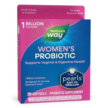 Nature's Way Pearls Women's Probiotic Пърлс Пробиотик за жени х 30 софтгел капсули