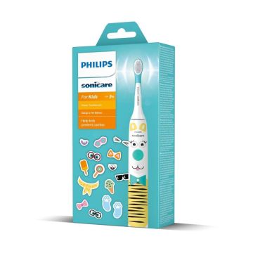 Електрическа звукова четка за зъби за деца 3+ Philips Sonicare For Kids HX3411/01