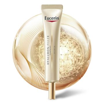 Eucerin Hyaluron-Filler + Elasticity Околоочен крем SPF20 15 мл