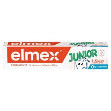 Еlmex Junior Детска паста за зъби 6-12 г 75 мл