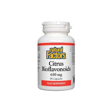 Natural Factors Citrus Bioflavonoids Цитрусови Биофлавоноиди + Хесперидин х 90 капсули