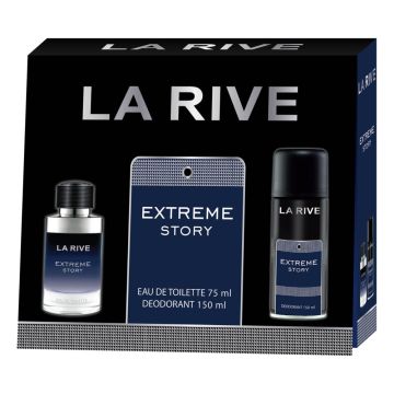 La Rive Extreme Story Тоалетна вода 75 мл + Дезодорант за мъже 150 мл Комплект