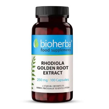 Bioherba Златен корен Родиола 250 мг х 100 капсули 