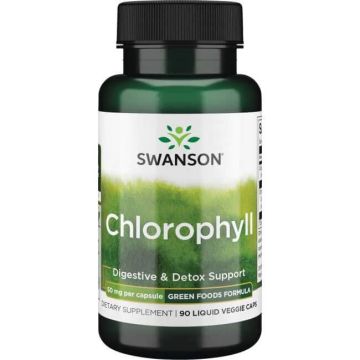 Swanson Chlorophyll Хлорофил х 90 капсули