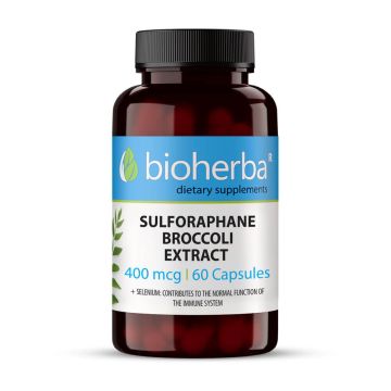 Bioherba Сулфорафан от броколи 400 мкг х 100 капсули 
