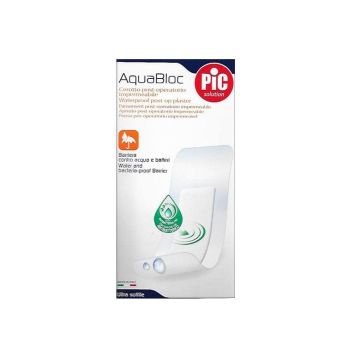PIC Solution AquaBloc Водоустойчив пластир 25 см х 10 см х1 бр Artsana Italia