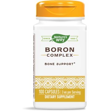 Nature's Way Boron Complex Бор за здрави кости и стави 3 мг х100 V капсули