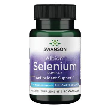 Swanson Selenium Complex Селен комплекс 200 мкг х 90 капсули