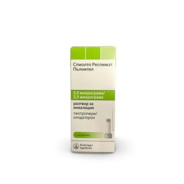 Спиолто Респимат 2,5 мкг/2,5 мкг х 4 мл Boehringer 