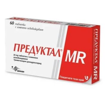 Предуктал MR 35 мг х 60 таблетки Servier