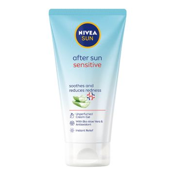 Nivea Sun After Sun Sensitive Успокояващ гел-крем за след слънце 175 мл