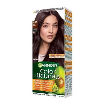 Garnier Color Naturals Трайна боя за коса, Cold  Browns 4.12 Iced Brown