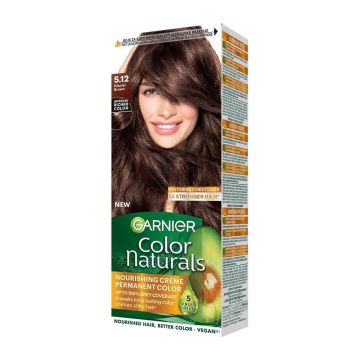 Garnier Color Naturals Трайна боя за коса, 5.12 Glacial Brown