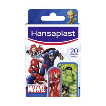 Hansaplast Kids Marvel Avengers Детски пластири с рисунки х 20 броя